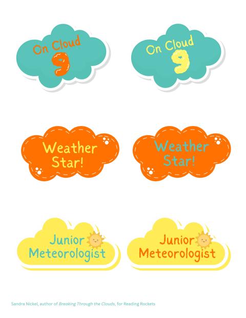 Cloud stickers
