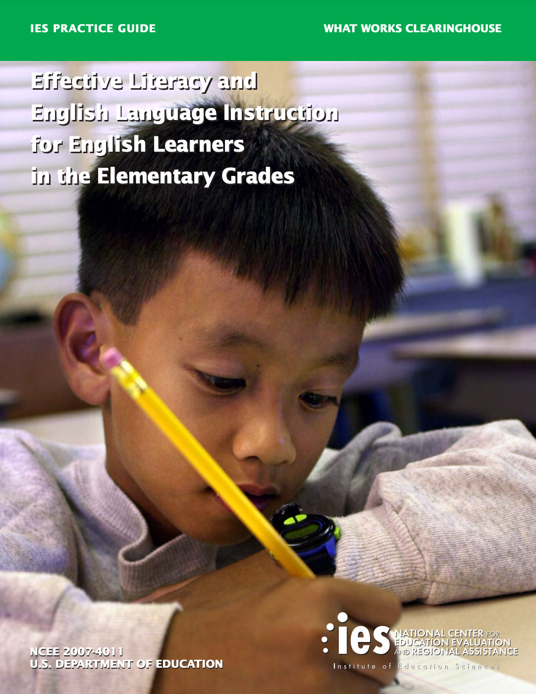 Effective Literacy and English Language Instruction for English Learners in the Elementary Grades