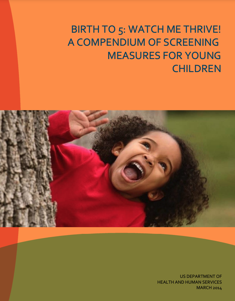 Compendium of Screening Measures for Young Children