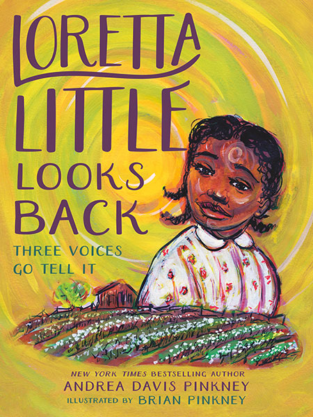 Illustration of African American picture book character Loretta Little
