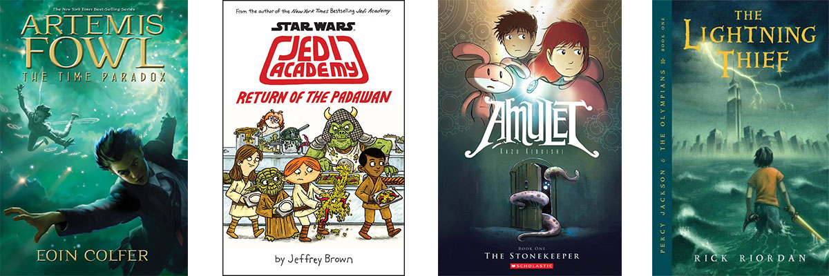 Favorite Books for Kids Who Struggle with Reading: Fantasy and Science Fiction
