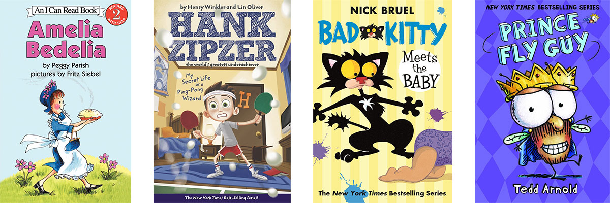 Favorite Books for Kids Who Struggle with Reading: Humor
