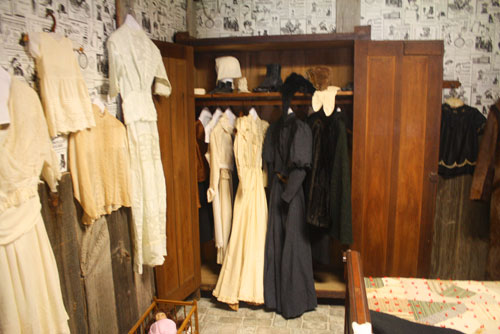 Laura Ingalls Wilder Museum dresses