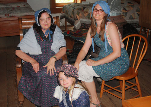 Ladies in Bonnets