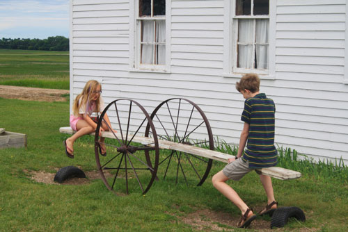 Ingalls' Homestead playground