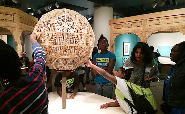 Turquoise Mountain at the Sackler: touching the architectural sphere