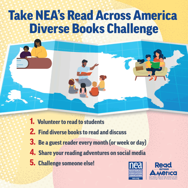 NEA’s Read Across America Diverse Book Challenge
