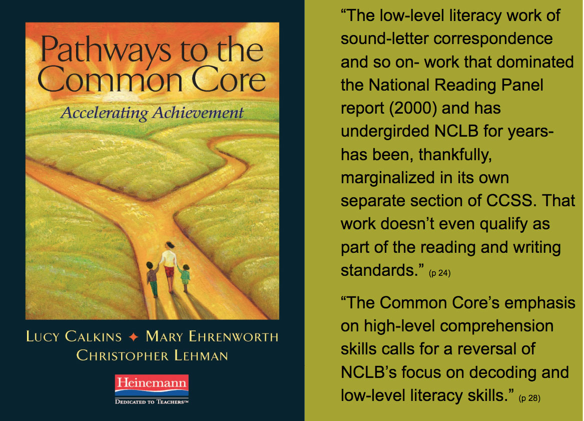 Pathways to the Common Core Lucy Calkins quote