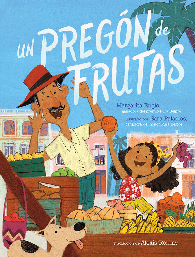 Spanish version of picture book A Song of Frutas