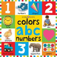 Big Board Books Colors, ABC, Numbers