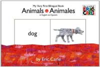My Very First Bilingual Book: Animals/Animales