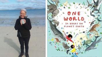 Nicola Davies and her book One World