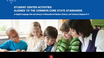 Student Center Activities Aligned to the Common Core State Standards